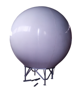 Radome 240cm diameter for tvro and vsat antennas with 200cm dish, sandwich fiberglass